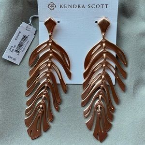 Kendra Scott Jewelry - Kendra Scott Lotus Earrings Rose Gold Kendra Scott Jewelry - Kendra Scott Lotus Earrings Rose Gold